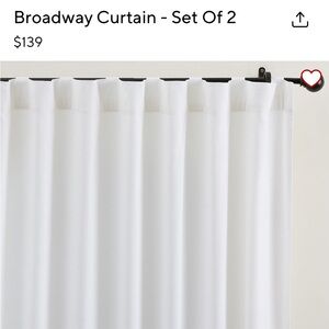 Pottery Barn Broadway Blackout Curtains
